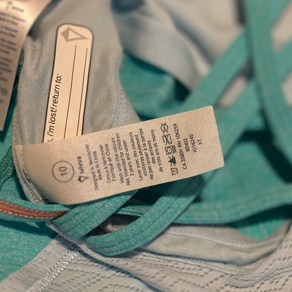 Ivivva by Lululemon Future Pulse tank - size 10 - Picture 7 of 8